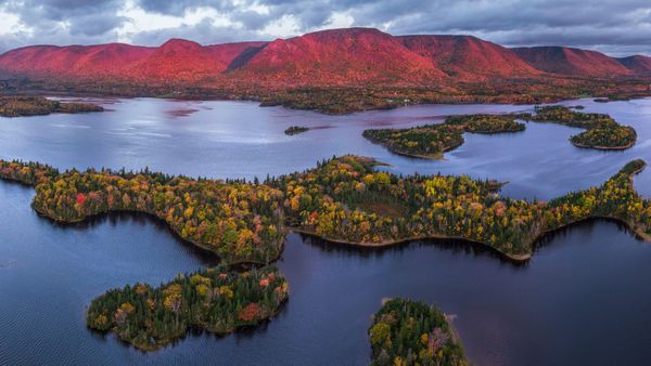 Highlands di Cape Breton, Nuova Scozia, Canada