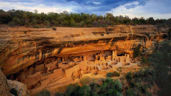 Cliff Palace in Mesa Verde National Park, Colorado
