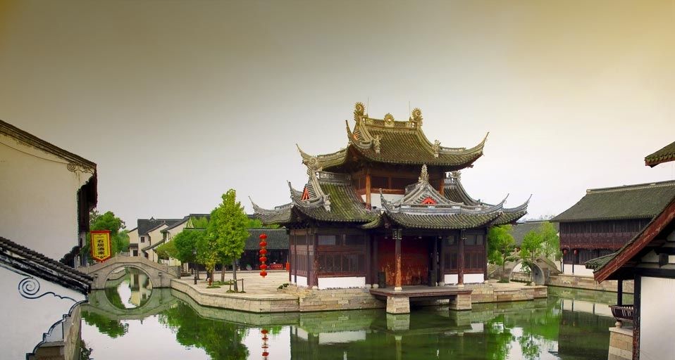 江南水乡鲁镇