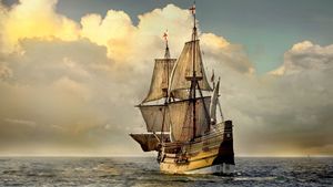 The Mayflower II replica of the original Mayflower (© Jim Curran/Adobe Stock)(Bing United Kingdom)