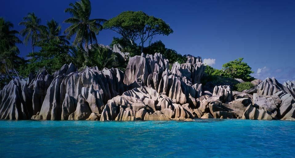 St. Pierre Island  in the Seychelles, off the east coast of Africa