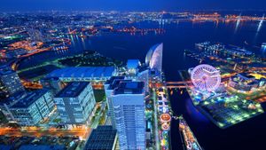 みなとみらい 21 地区, 神奈川県 横浜市 (© SeanPavonePhoto/Getty Images)(Bing Japan)