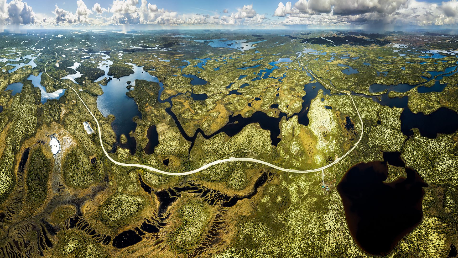 Trans-Taiga Road, Northern Quebec, Canada