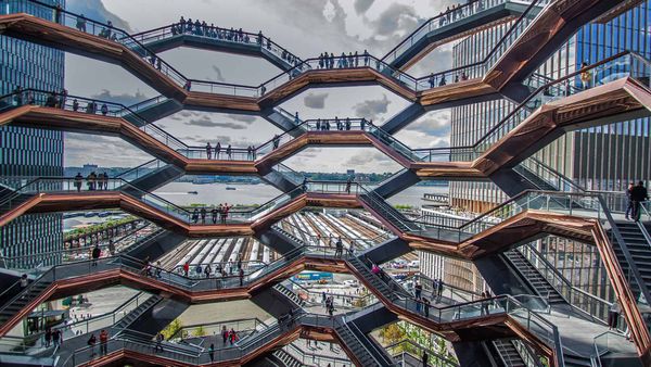 \'Vessel\' at Hudson Yards in New York City, USA