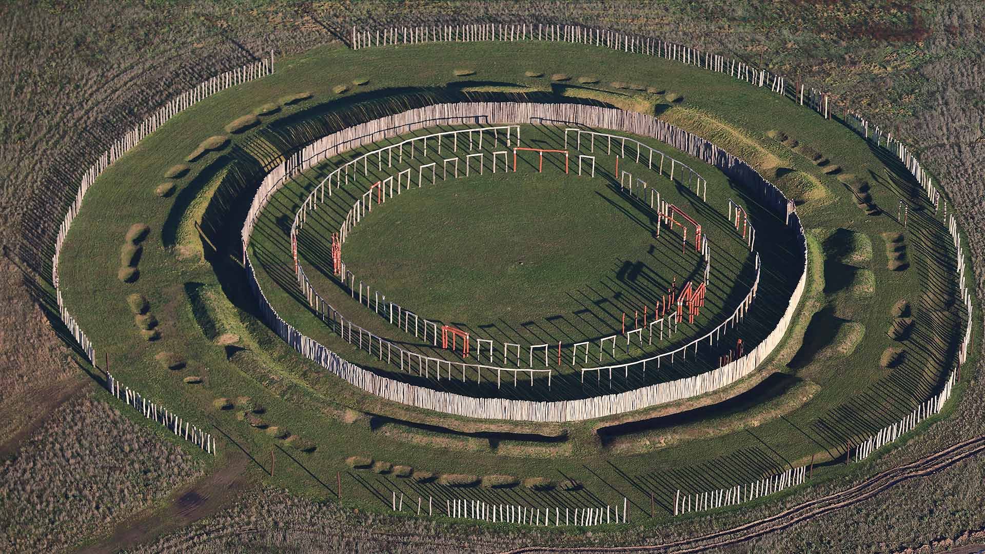 Kreisgrabenanlage von Pömmelte, Barby, Sachsen-Anhalt, Deutschland