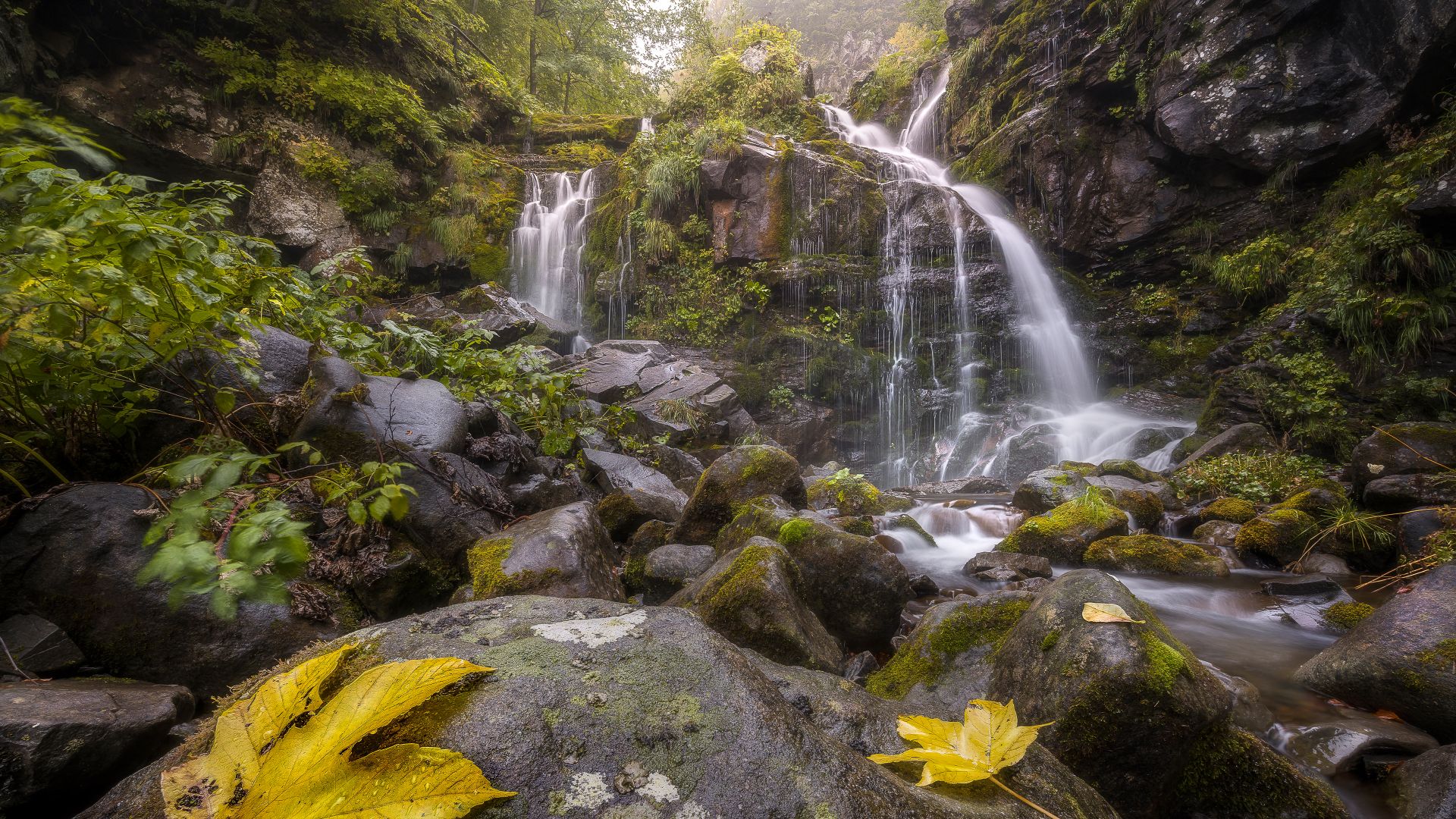 Dardagna waterfalls, Bologna, Italy