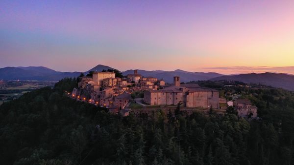 Montone, Umbria, Italia