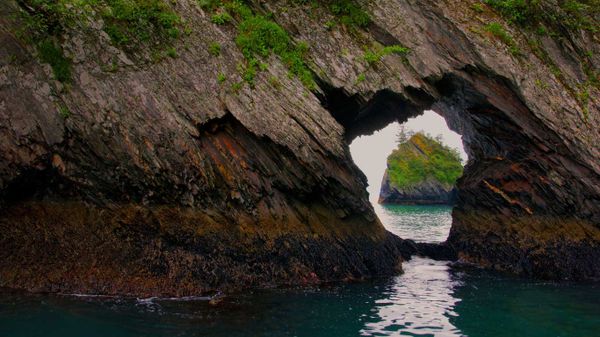 Resurrection Bay at Kenai Fjords National Park, Alaska