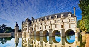 Chateau de Chenonceau on the River Cher in the Loire Valley, France -- Luca da Ros/Corbis &copy; (Bing New Zealand)