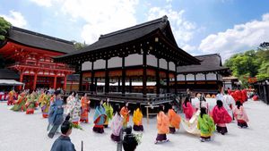 葵祭, 京都 下鴨神社 (© The Asahi Shimbun/Getty Images)(Bing Japan)